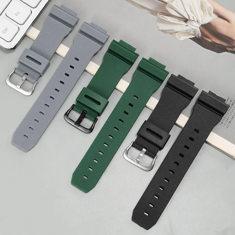 ل كاسيو G-Shock GM-2100 GM-S2100 GA-2100 GM-5600/GA5600 حزام ساعة سيليكون الرجال الرياضة سوار مقاوم للماء 16 مللي متر