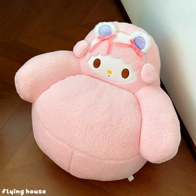 الشتاء لطيف الكرتون بلدي ميلودي البيانو سميكة الدافئة وسادة عنبر مكتب كسول أريكة صغيرة الجلوس وسادة أنيمي المحيط #3