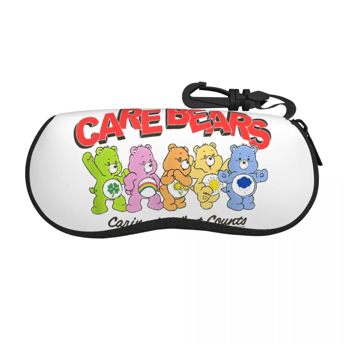 

Care Bears Caring Is What Counts Group Shot Большая грудь Плакат Футляр для очков Мужчины Удобная защита для очков Коробка для очков с принтом