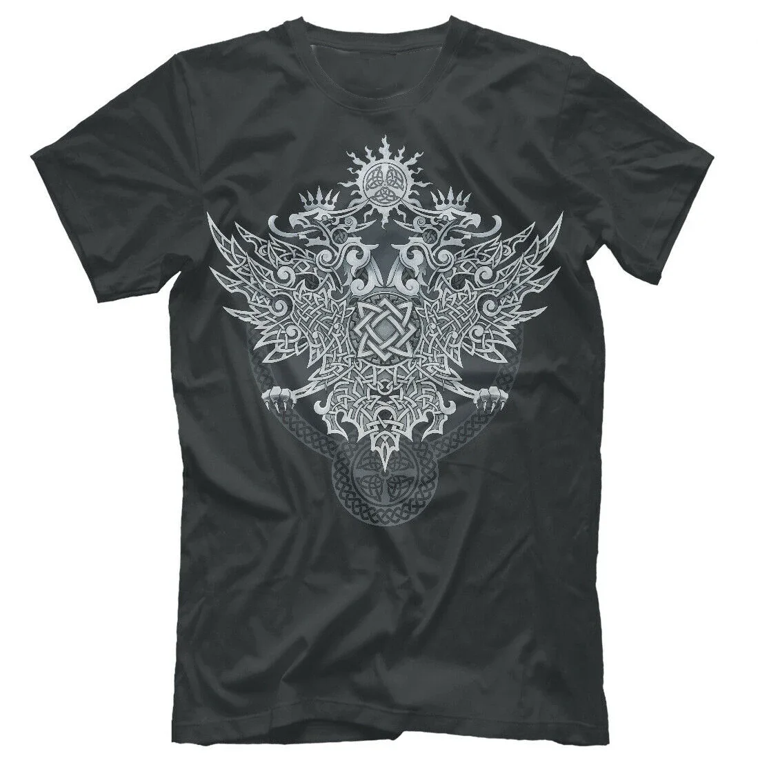 Star of Russia Slavic Rune Double-headed Eagle T-Shirt 100% Cotton O-Neck Summer Short Sleeve Casual Mens T-shirt Size S-3XL