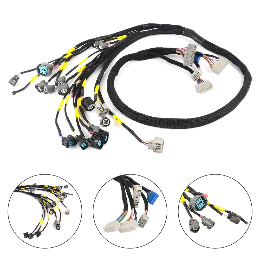 

Car Engine Harness For 92-95 Honda Civic Integra B16 B18 D16 ECU Connectors CNCH-0BD1-1 CNCH0BD11 Car Engine Replacement Parts