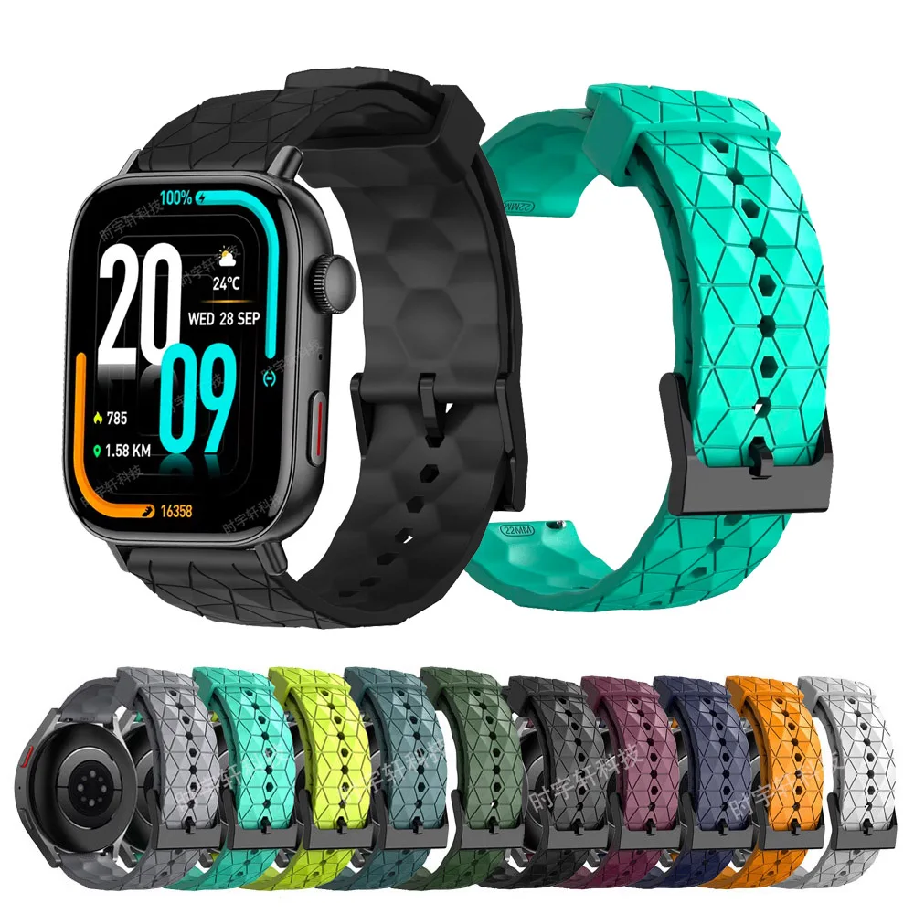 For COLMI C8 Max Smartwatch Band 20mm 22mm Silicone Sport Bracelet For COLMI P28 Plus/P8/P81 P71 P68 P60/C81 C61 C60/V73 Strap