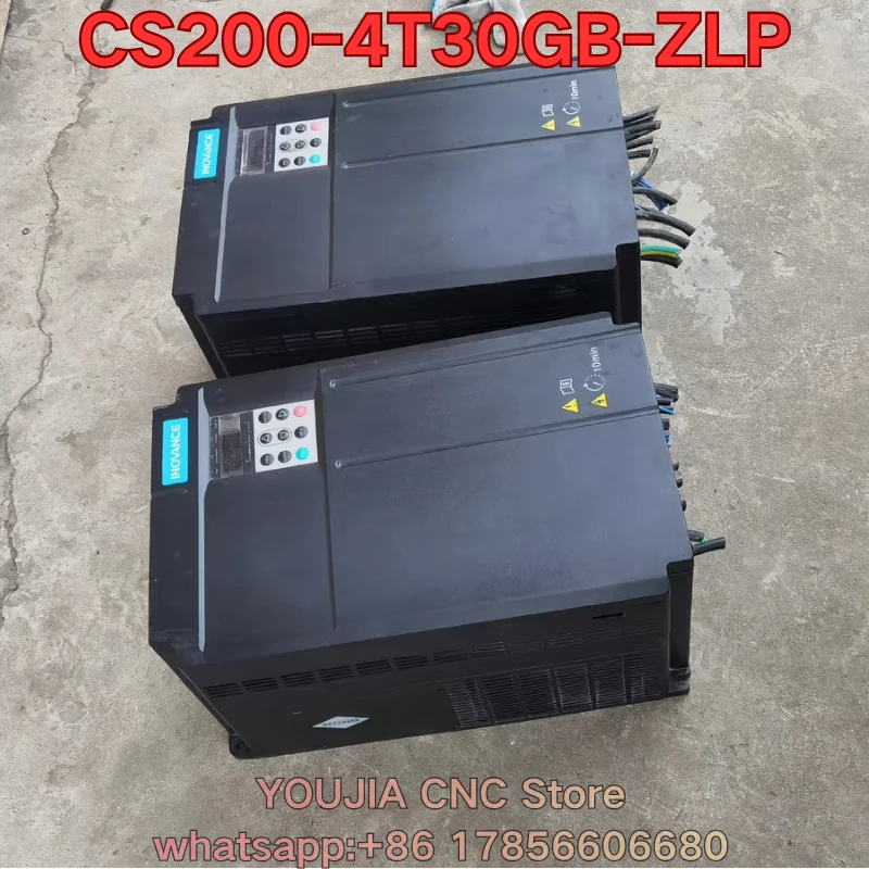 The function test of the second-hand CS200-4T30GB-ZLP inverter is normal.