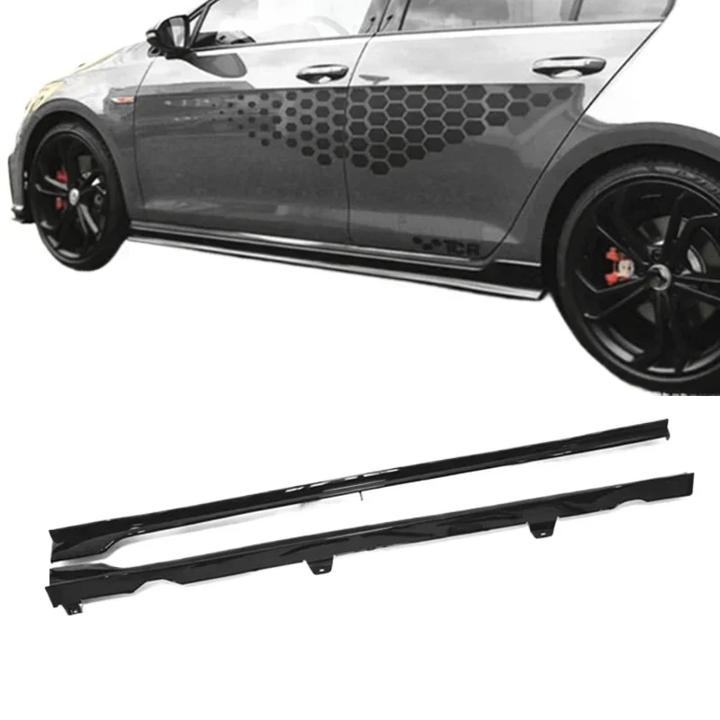Golf 7/7.5 R/Rline/GTI Modified TCR Side Skirt 7 Side Spoiler Edition High 7/7.5 Surrounded TCR Kit