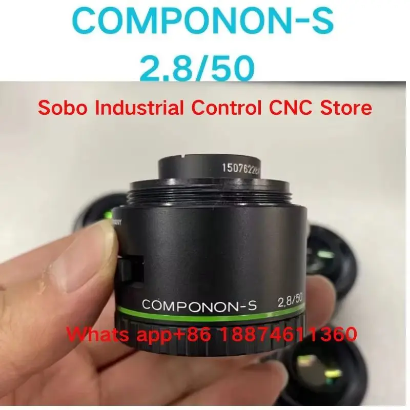Second-hand tested OK  Schneider COMPONON-S 2.8/50 industrial lens