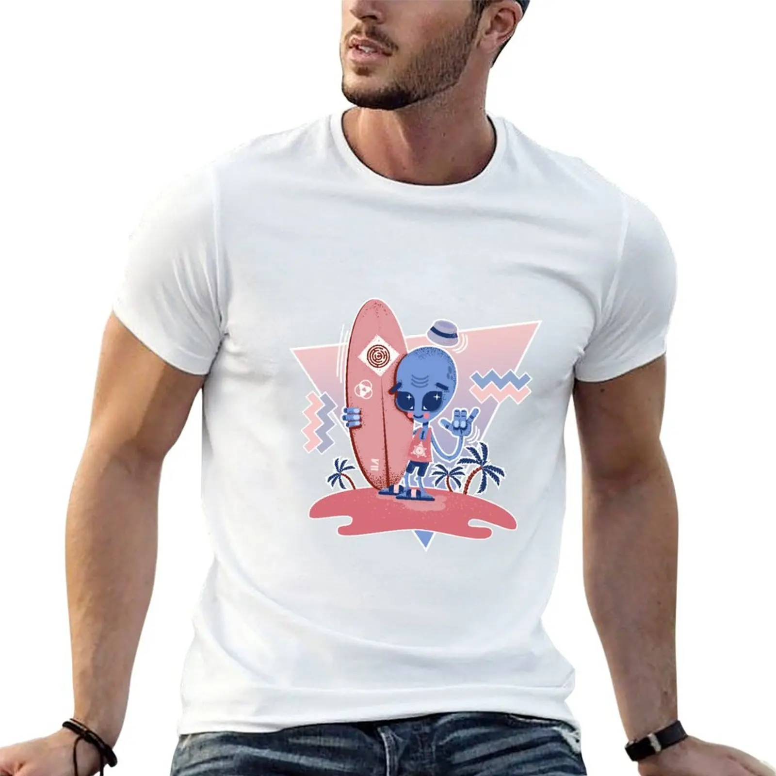 Alien Surf - Serenity T-Shirt baggy shirts vintage plain white t shirts men