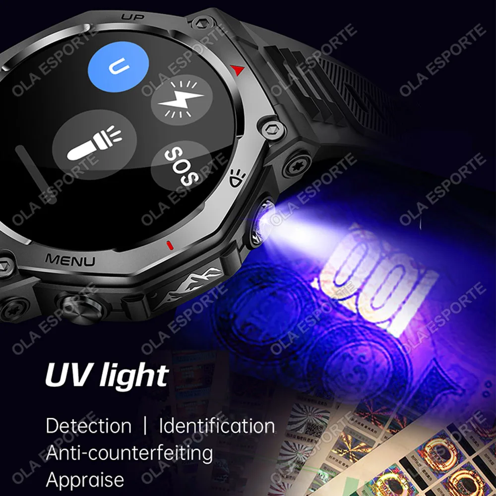 Reloj inteligente t-rex 3 GPS 5ATM IP69K reloj resistente al agua rastreador GPS altímetro llamada reloj inteligente deportivo militar pulsera para hombres 2025 nuevo