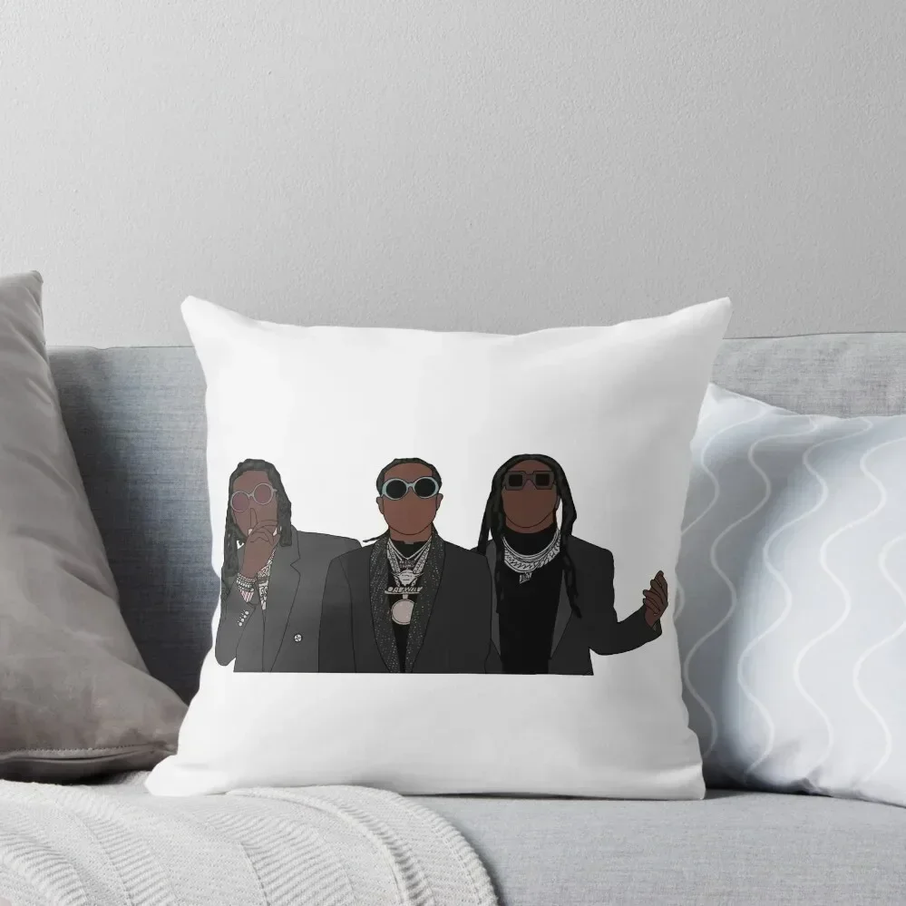 The Migos Throw Pillow Throw Pillow Covers sleeping pillows Cushions For Sofa pillow