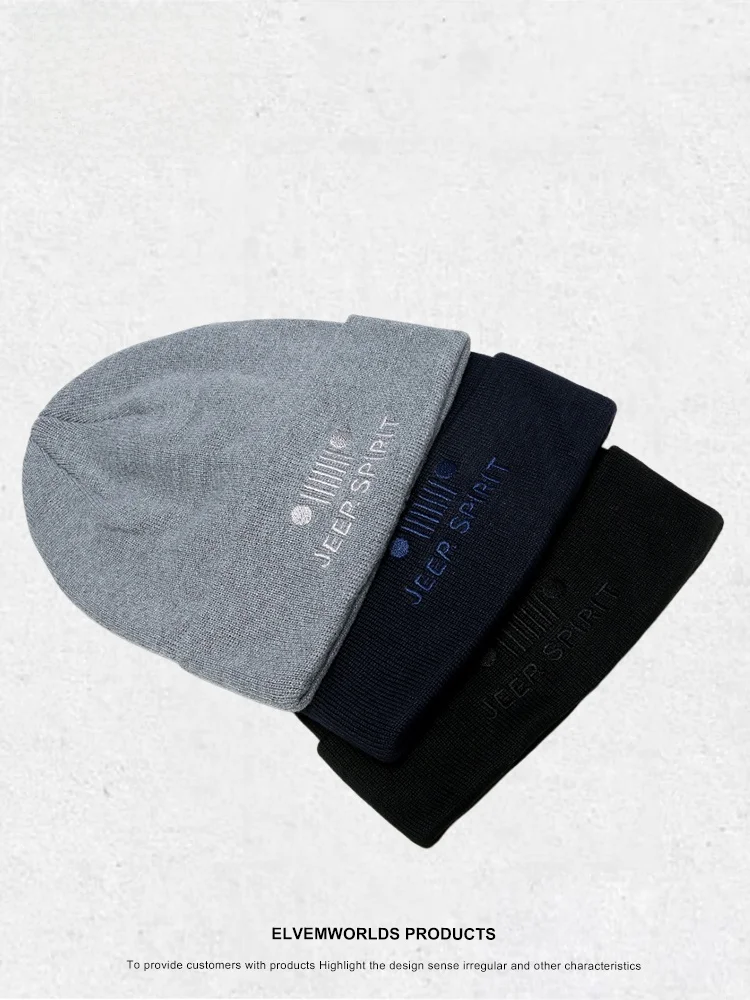 spirit-knitted-hat-new-autumn-winter-warmth-protection-woolen-sports-unisex-outdoor-cold-weather-cap-men-women