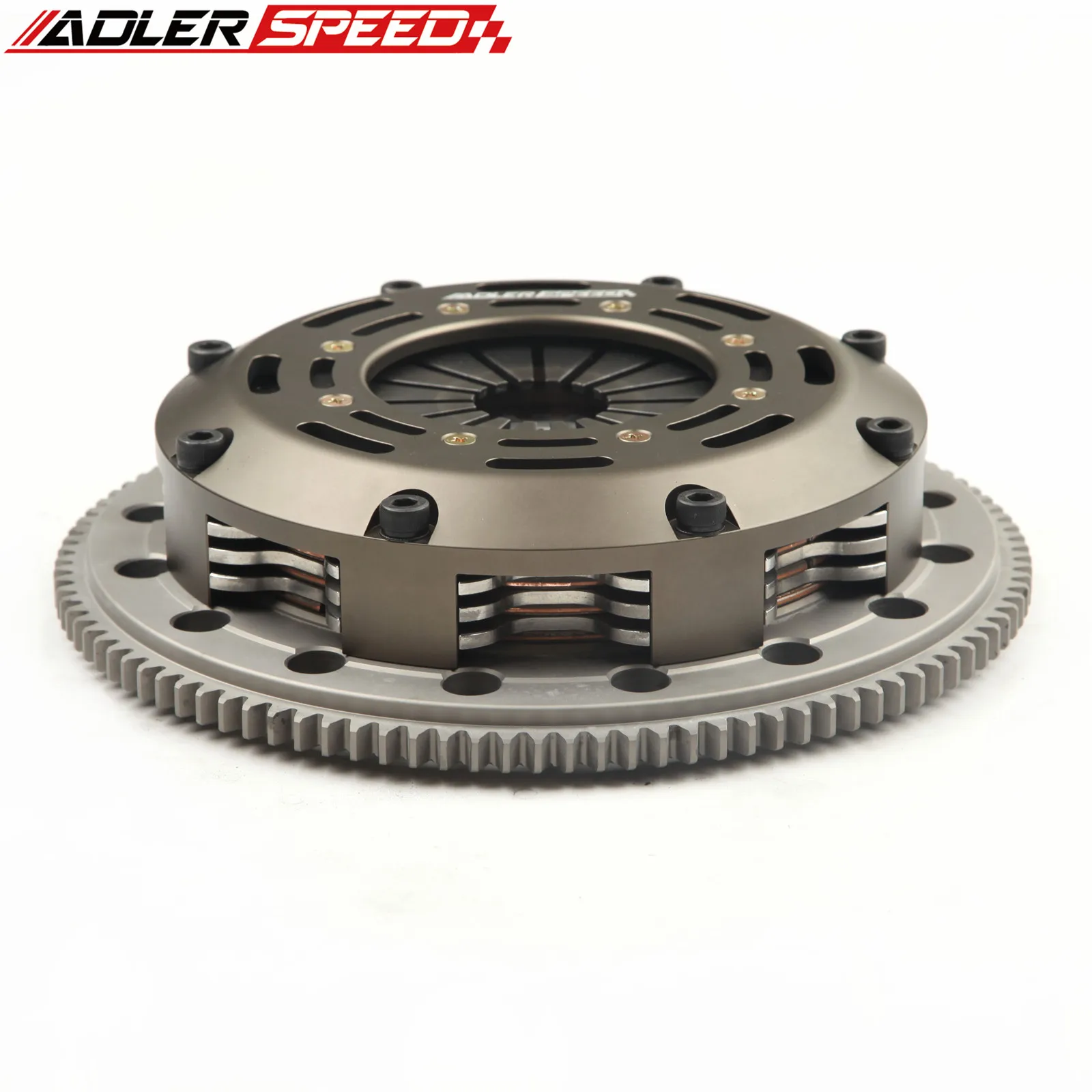 

ADLERSPEED RACING CLUTCH TRIPLE DISC FOR Mitsubishi ECLIPSE TALON TSi LASER RS 4G63 TURBO