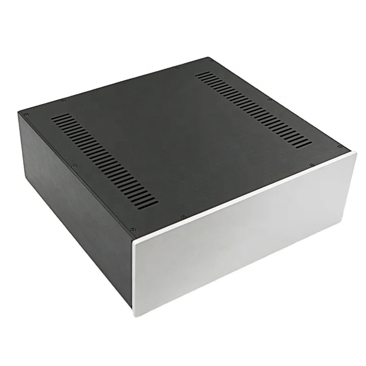 BZ4315C Audio Aluminum Case Audiophile Hifi Tube Amplifier Enclosure Diy Multi-purpose Power Chassis
