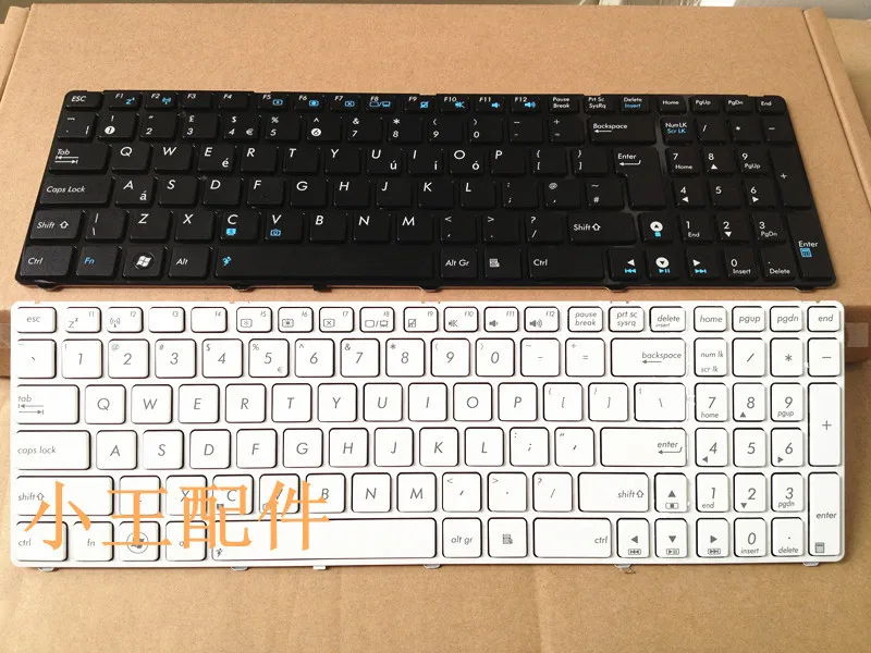 Asus N53SN N61V U50 U71J X53S X54H N50 N51 N52 N60J UL50ノートパソコンのキーボード