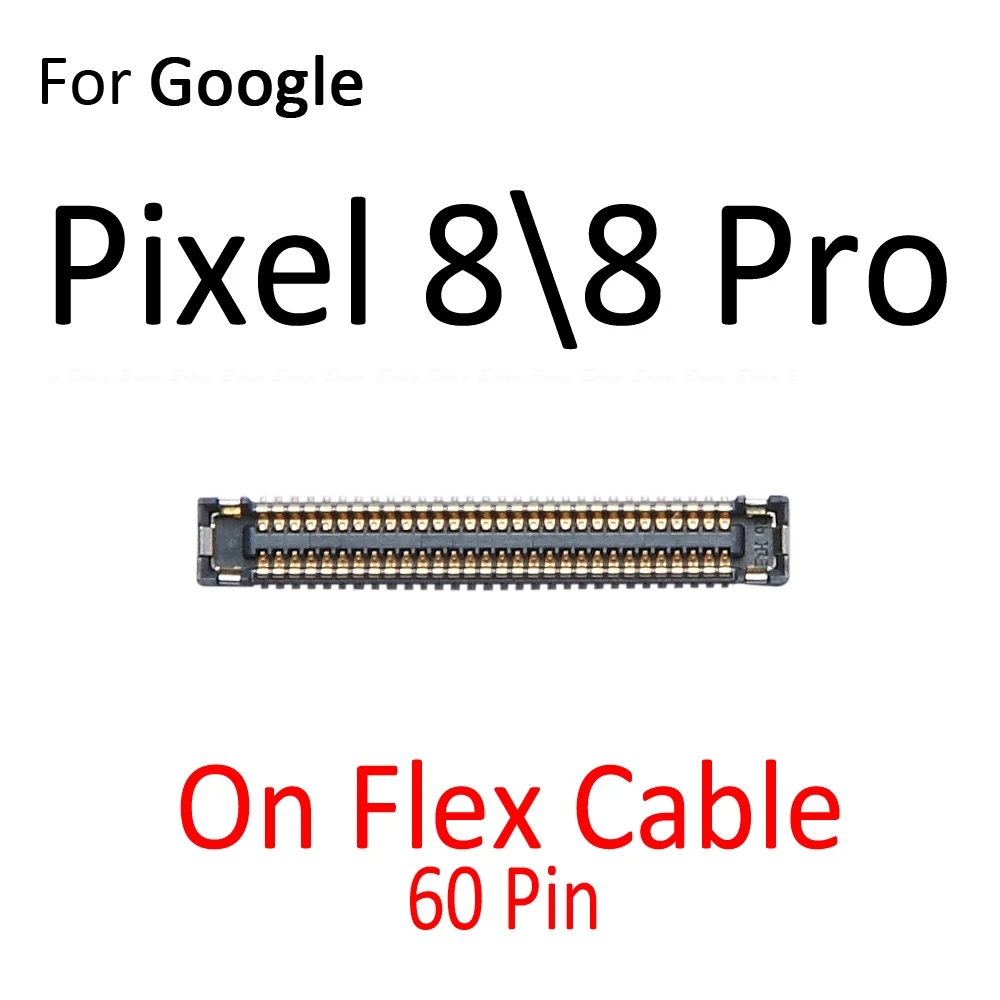 2 teile/los Für Google Pixel 5 5A 6 7 8 Pro 7A LCD Display Touchscreen Digitizer FPC Stecker auf Motherboard Flex Kabel