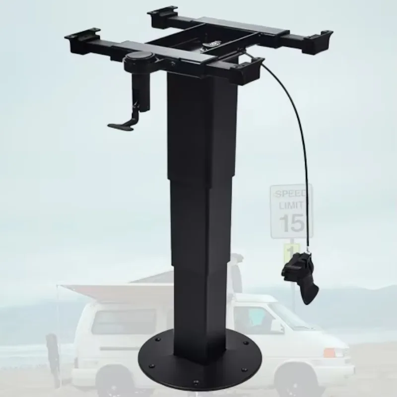 Premium Sturdy Aluminum Alloy Steel RV Pneumatic Lifting Table Leg Non-Slip Base 80kg Bottom Load 1 Year Warranty for Enhanced