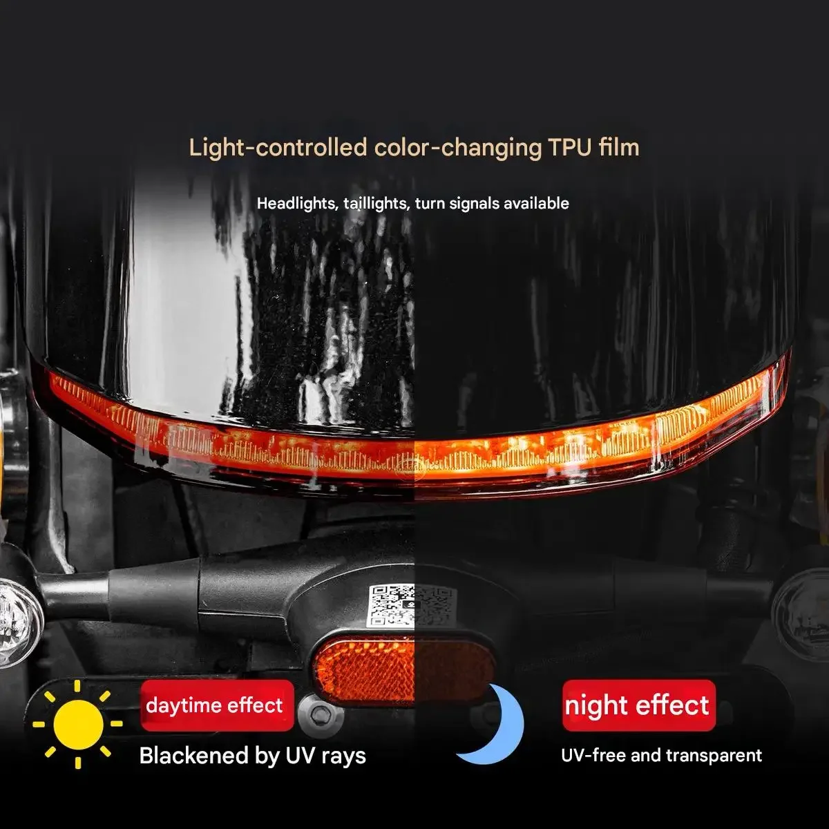 【Precise Fit】For BENDA Dark Flag950 Golden Eye headlight film film instrument protection sticker modified parts accessories