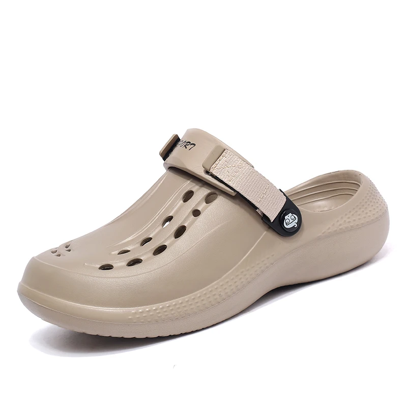 

Summer Men's Home Outdoor Sandals Large Size Fashion Light Soft Thick Sole Casual Shoes Men's Women's Slippers