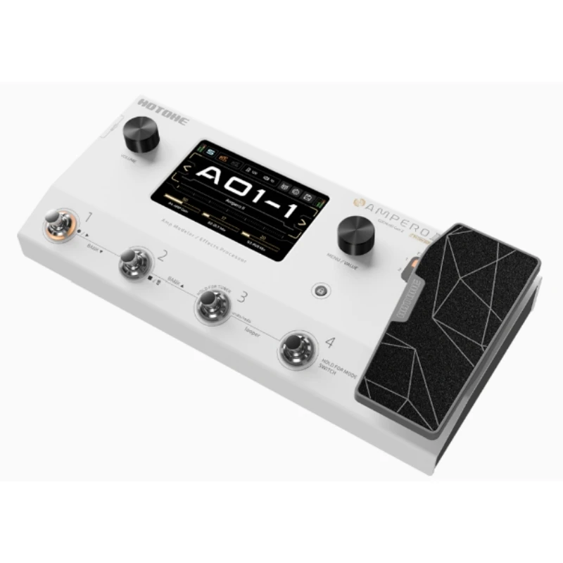 Hotone Ampero II professional 8-in/8-out USB audio interface Second Generation amp modeler & effects processor