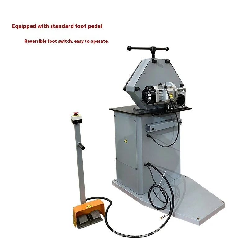 Electric Three Roll Circular Winding Machine With Vertical Parallel Steel bending machine