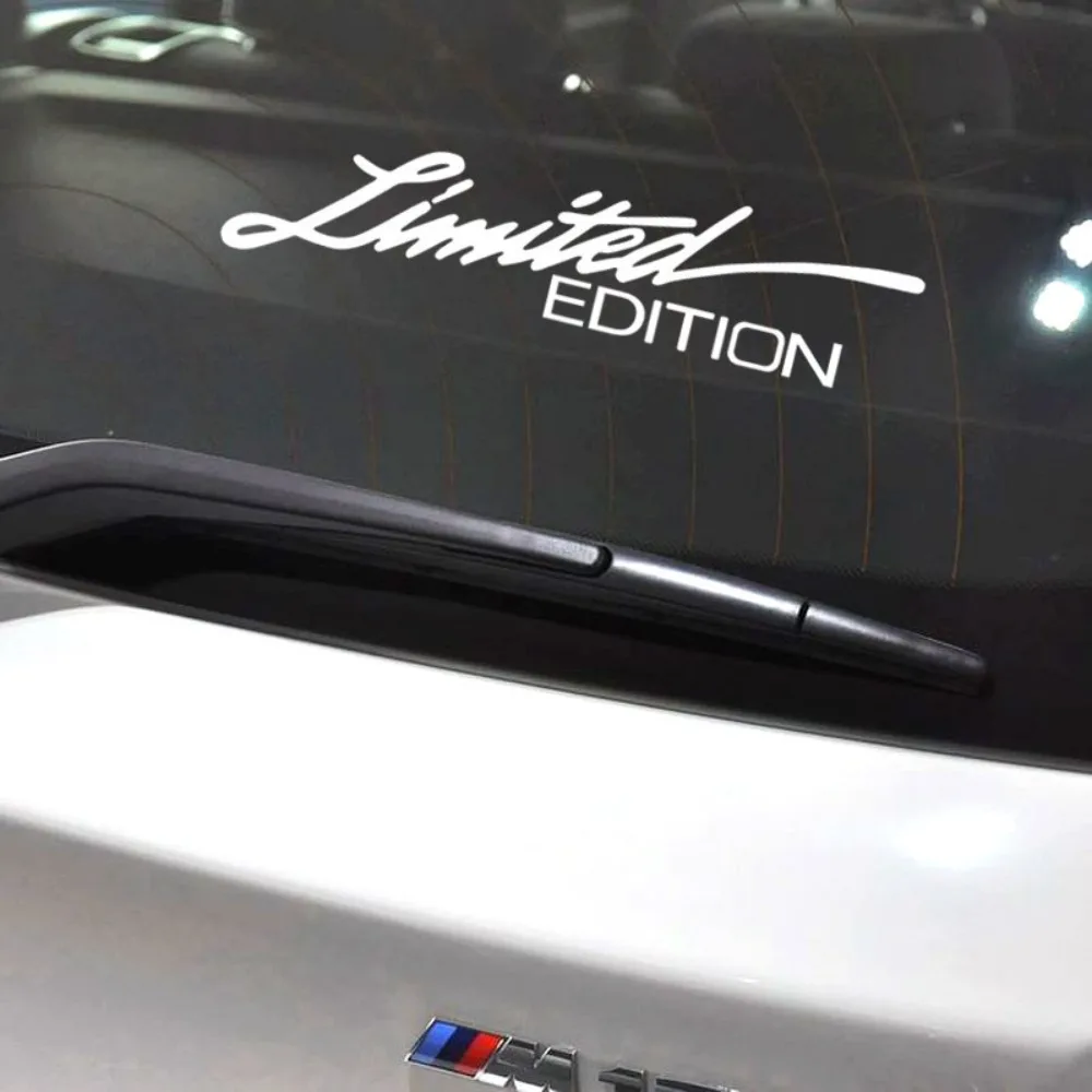 New Vinyl Car LIMITED EDITION Sticker Decoration Laser Reflective Laser Decal Car Accessories Car-styling Sticker