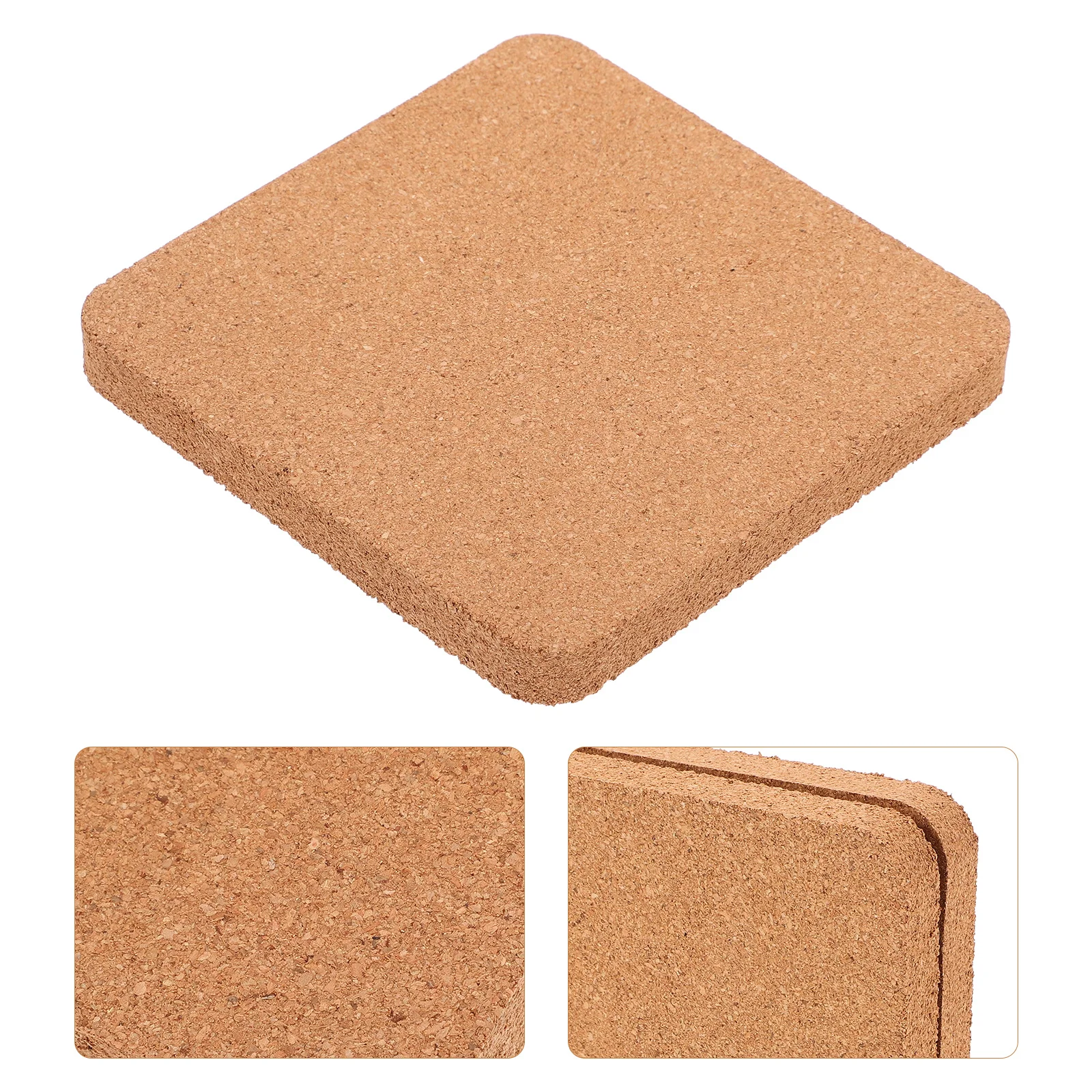 

2pcs Cork Wall Thick Bulletin Boards Wall For Notes Photo Display Notice Board For Office Decorative Message Board