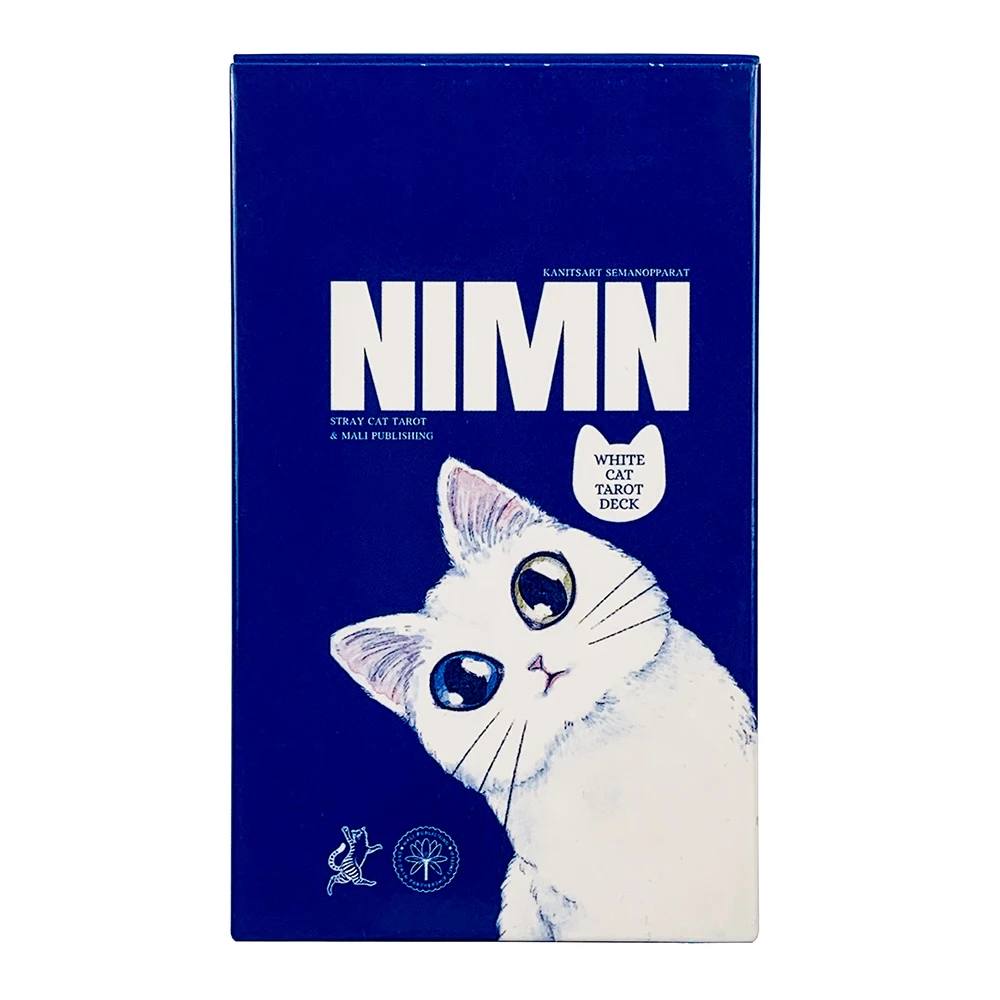 새로운 흰색 고양이 타로 카드 데크 고양이 애호가를 위 - Board Game Solo 리뷰 및 가격