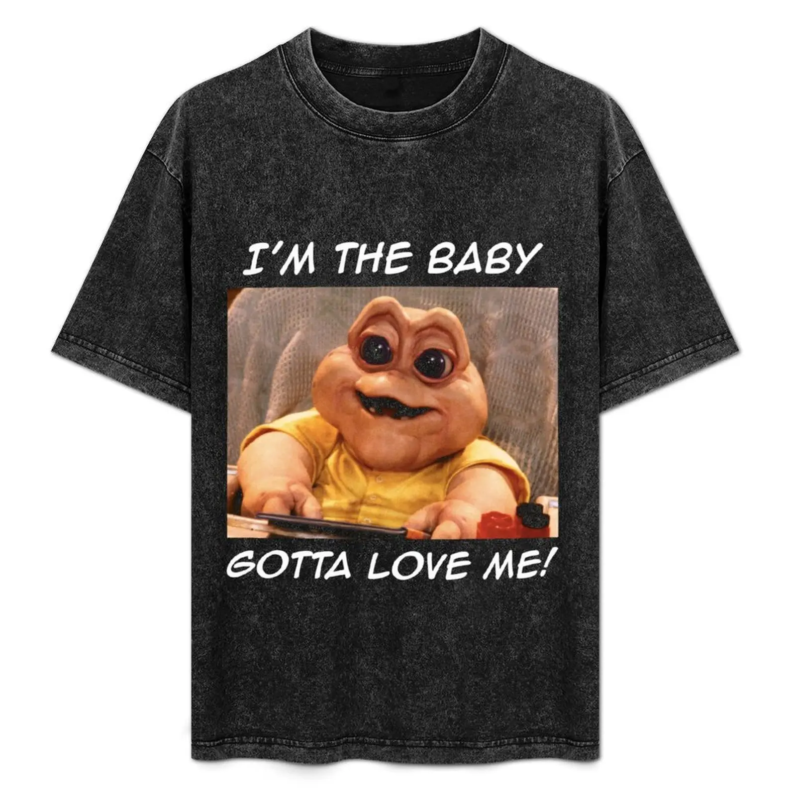 Camiseta ligera para correr con estampado del personaje I'm the baby gotta love me Baby Sinclair