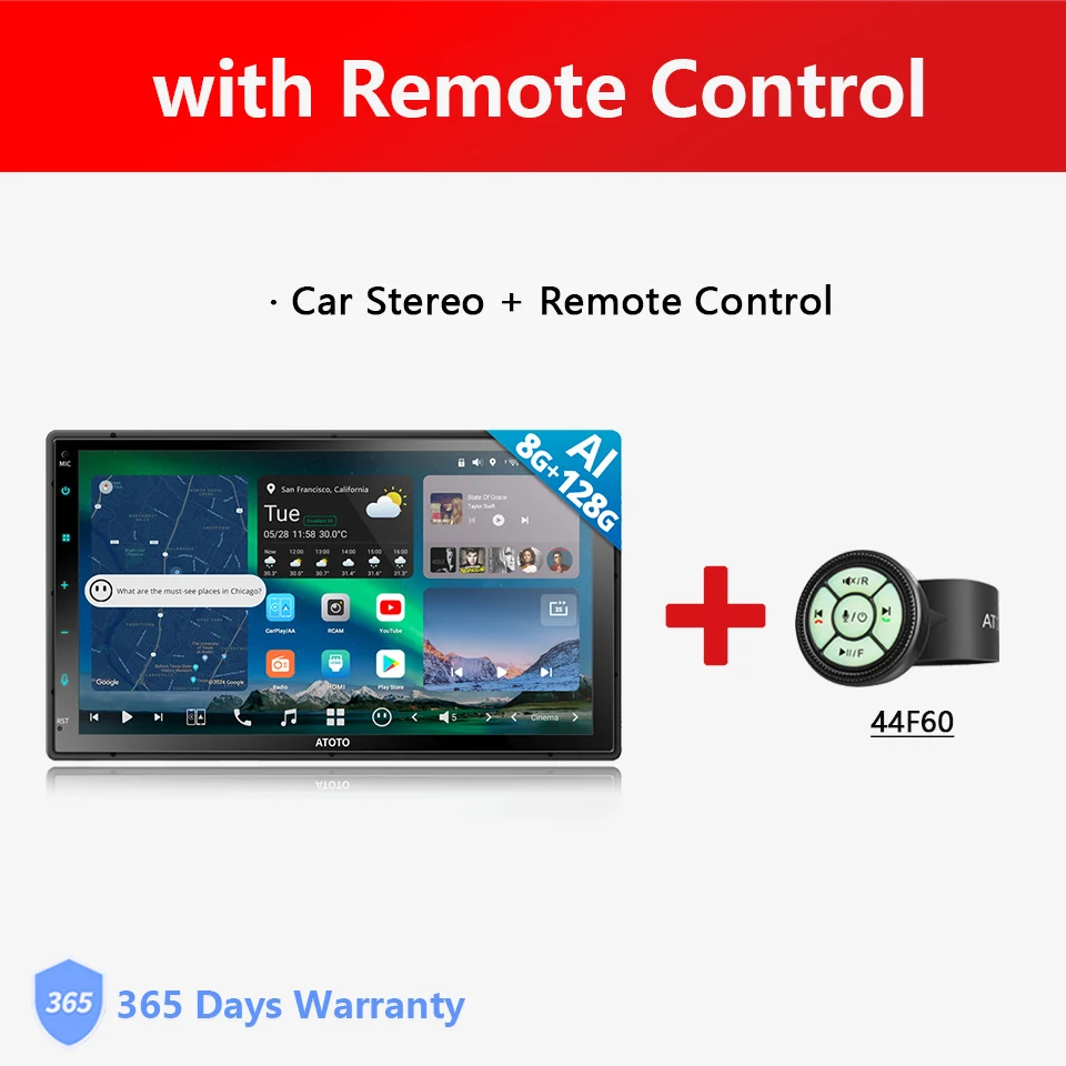 ダブル2DINアンドロイド13カーステレオ7インチ8G+128G GPS Bluetooth