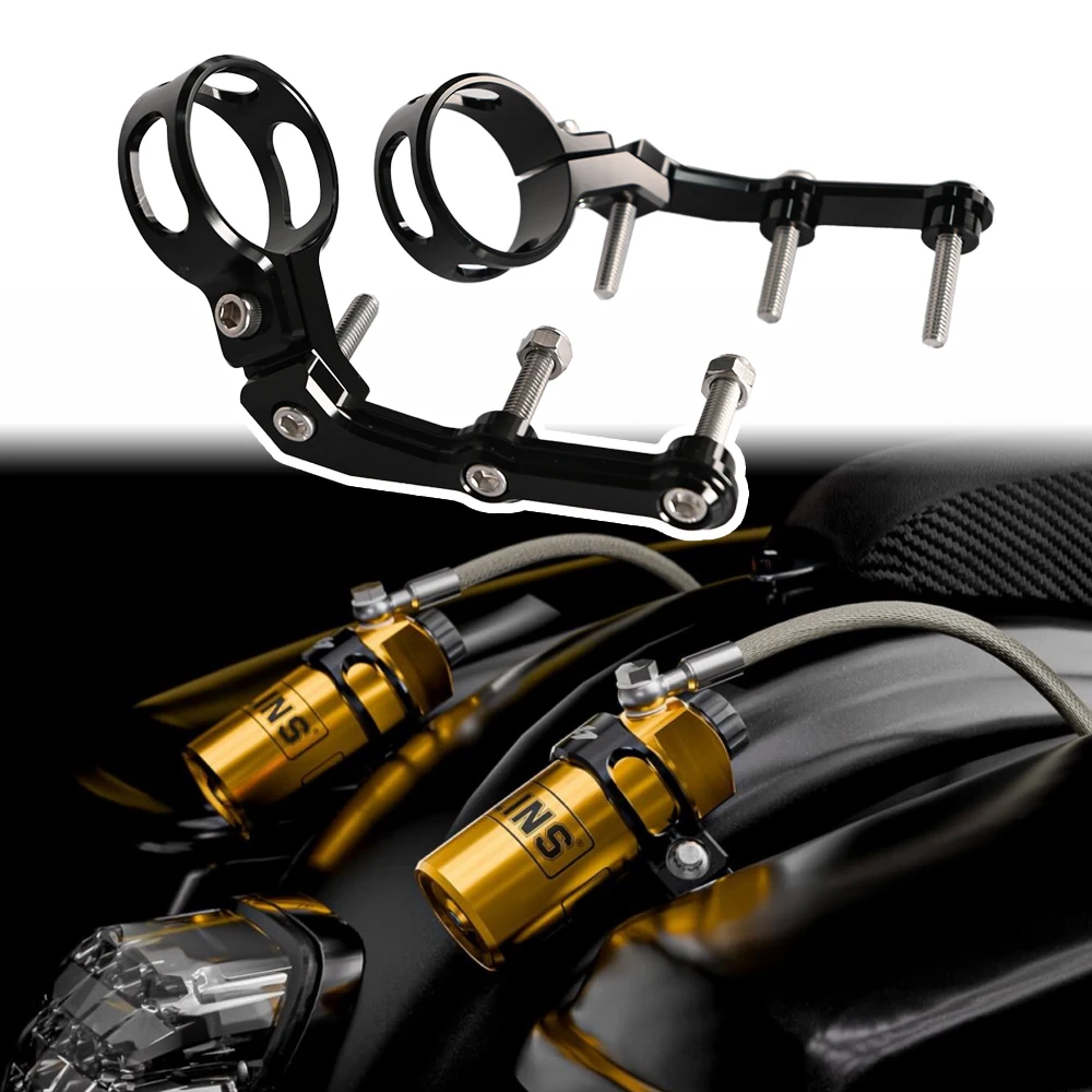 Motorcycle Shock Absorber Remote Reservoir Mounts For Harley Davidson Baggers/Touring Models 2014-later