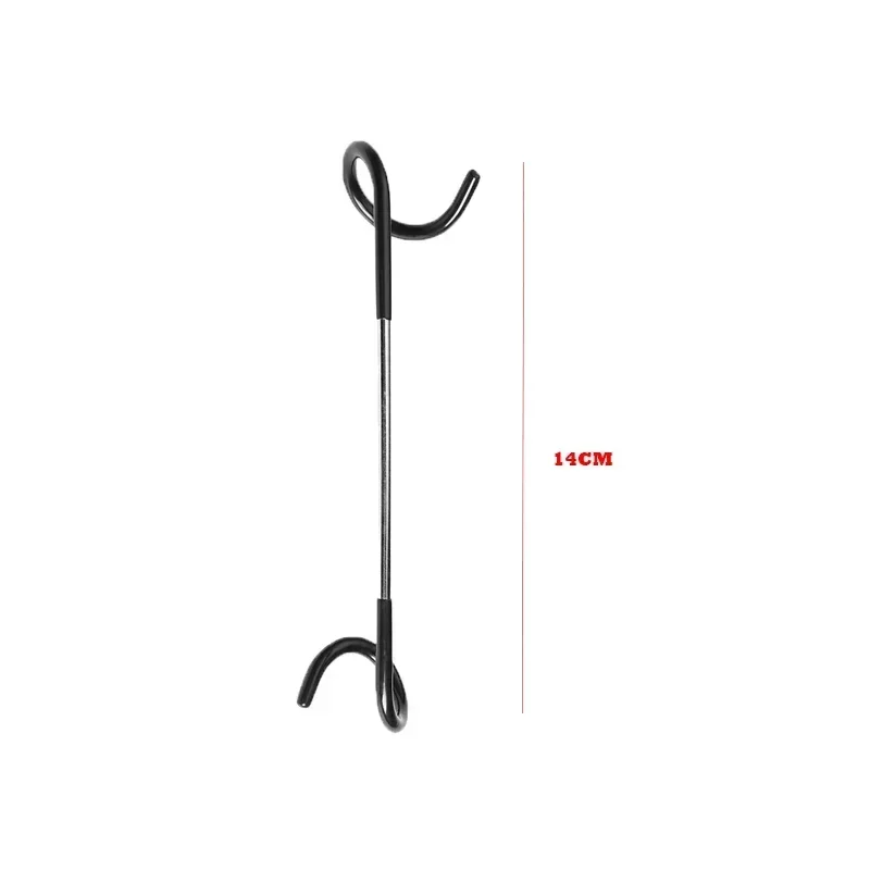 1PC Outdoor Camping Light Pole Hooks Stainless Steel Tent Pole Hooks Multi-functional Hooks Camping Equipment Pig Tail Style