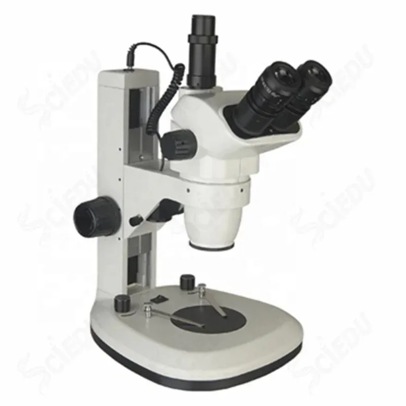 

3D Trinocular Zoom Stereo Microscope