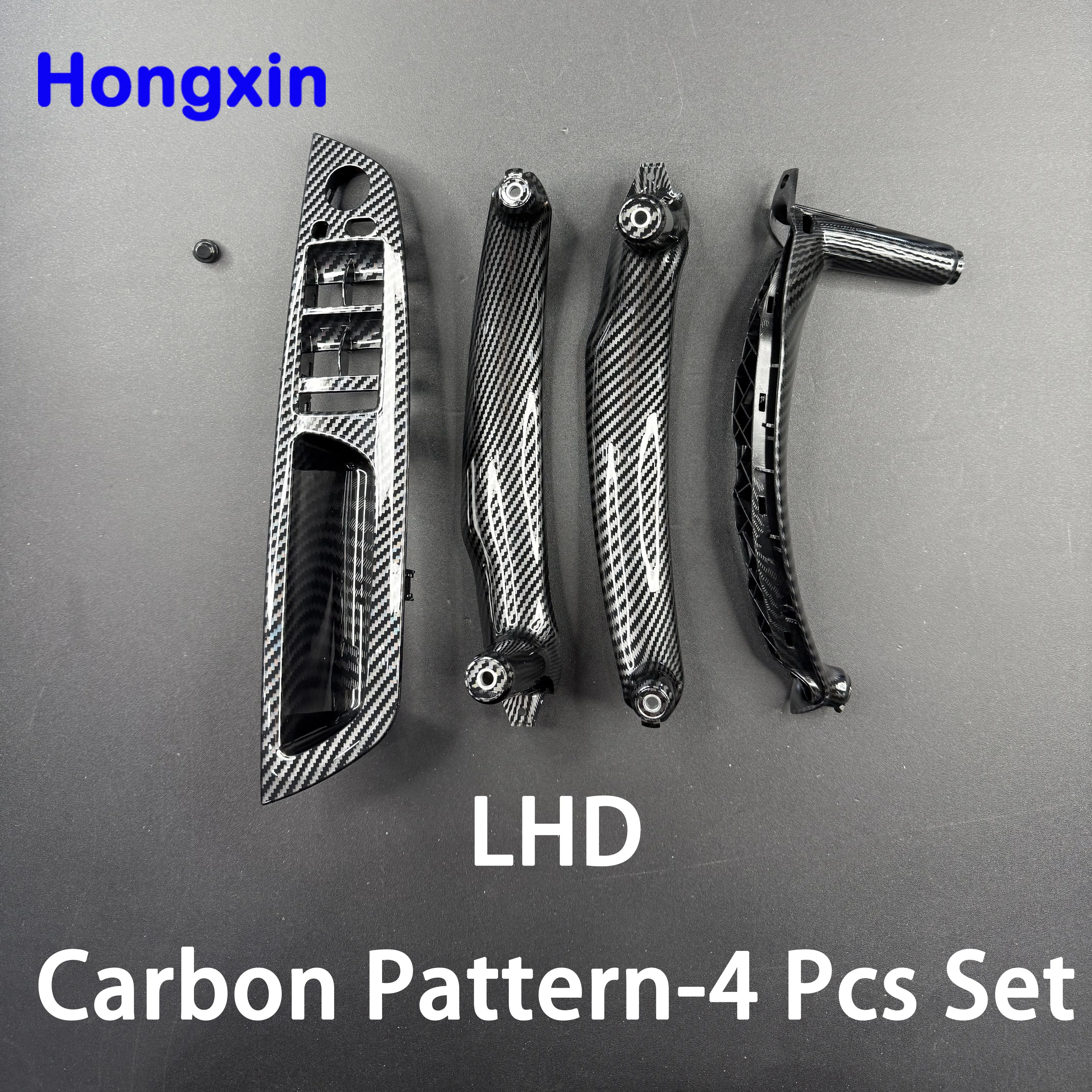 E70 E71 ترقية LHD سيارة الداخلية مقبض سحب الباب الداخلي مسند الذراع الداخلي غطاء لوحة استبدال لسيارات BMW X5 X6 E70 E71 E72 2007-2013