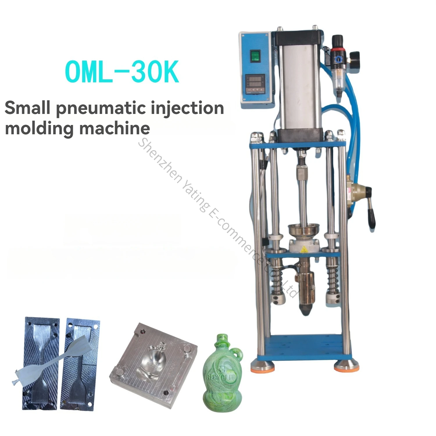 30g Desktop Injection Molding Machine Small Pneumatic Injection Molding Machine Pp Pe Abs Ps Can Be Used for Injection.