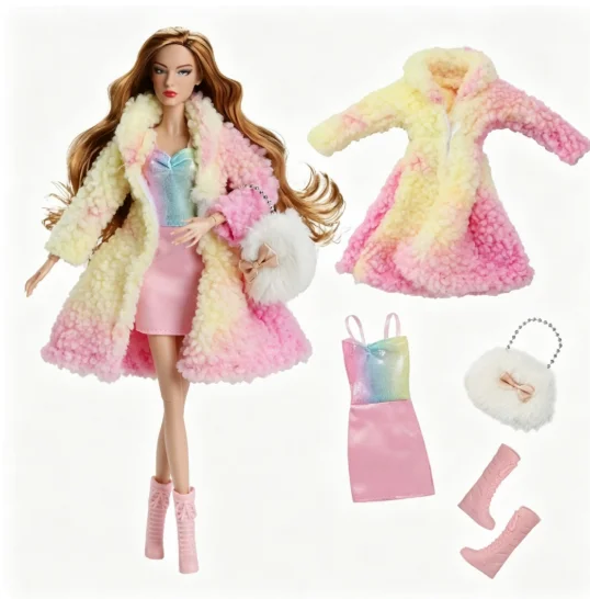 New style Toy accessories gift pretty clothes for your BB FR 1/6 scale dolls BBIKD21Q