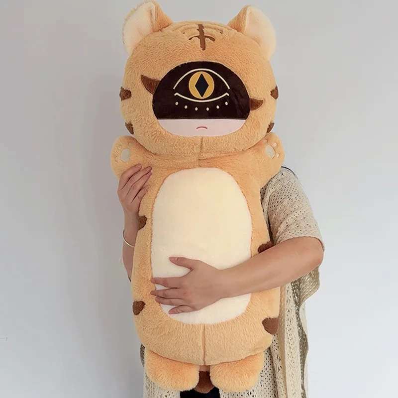 الهوية الخامس لعبة أنيمي كوس البهلوانية إيلي كلارك سير إيما وودز بستاني 2025 للجنسين 80 سنتيمتر الكرتون لطيف أفخم شريط طويل وسادة هدية