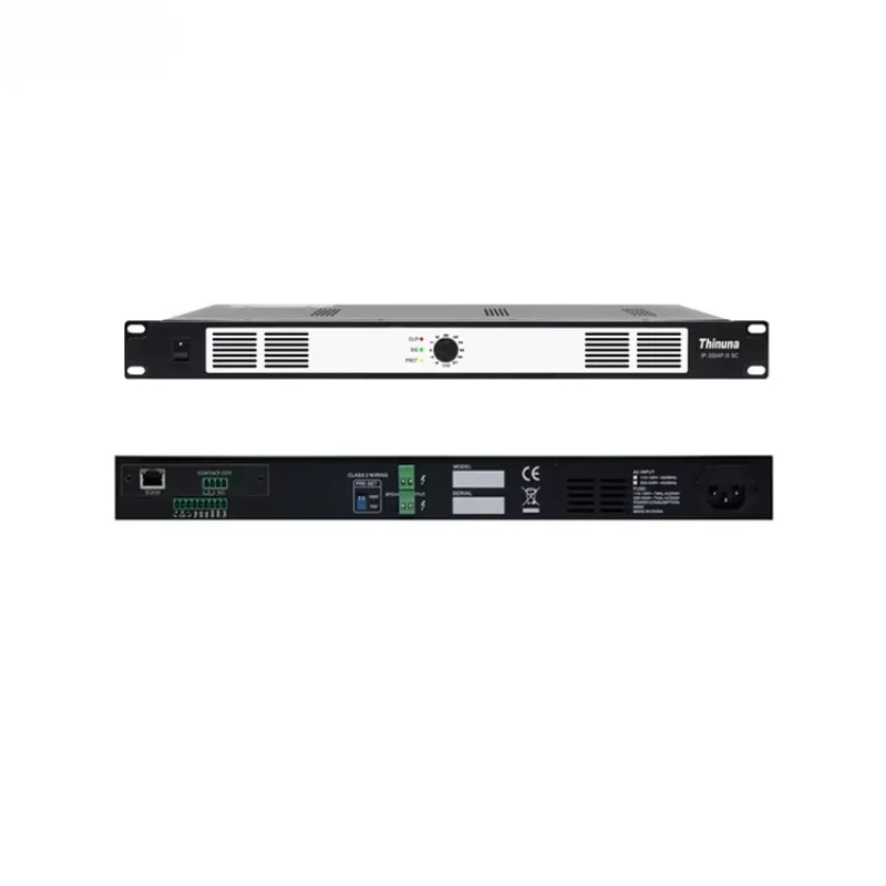 

IP-600AP III SC 70/100V 600 Watts SIP Network Single Channel Independent Digital Power Amplifier Receiver Amplifiers
