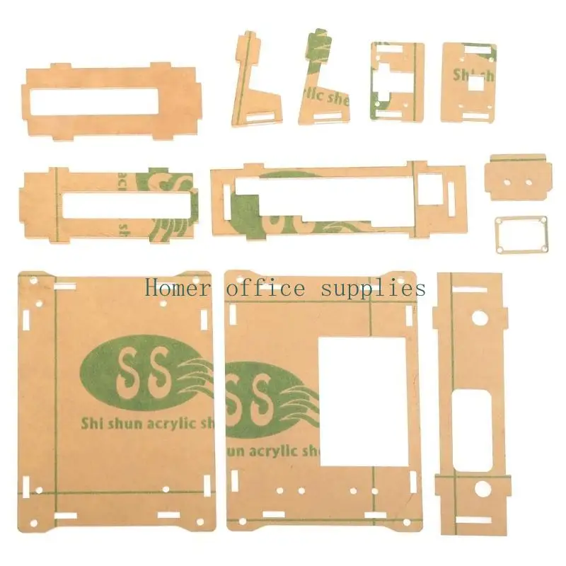 K43B 1PCS Clear Acrylic para estojo com fã refrigeração para para A02 Versão