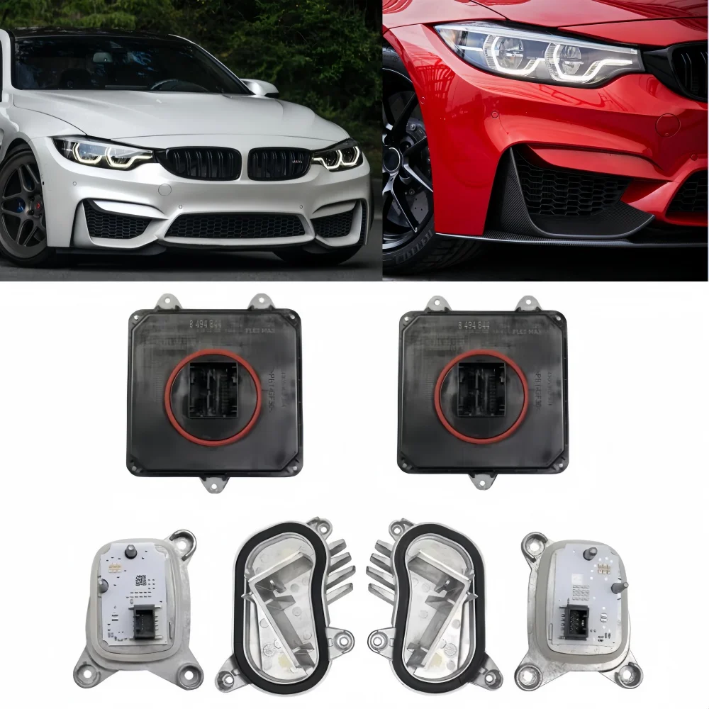 

NEW LED Headlight Ballast DRL Turn Signal Control Modules For BMW M3 M4 F80 F83 F33 F36 LCI 2018-20 Daytime Running Light Module