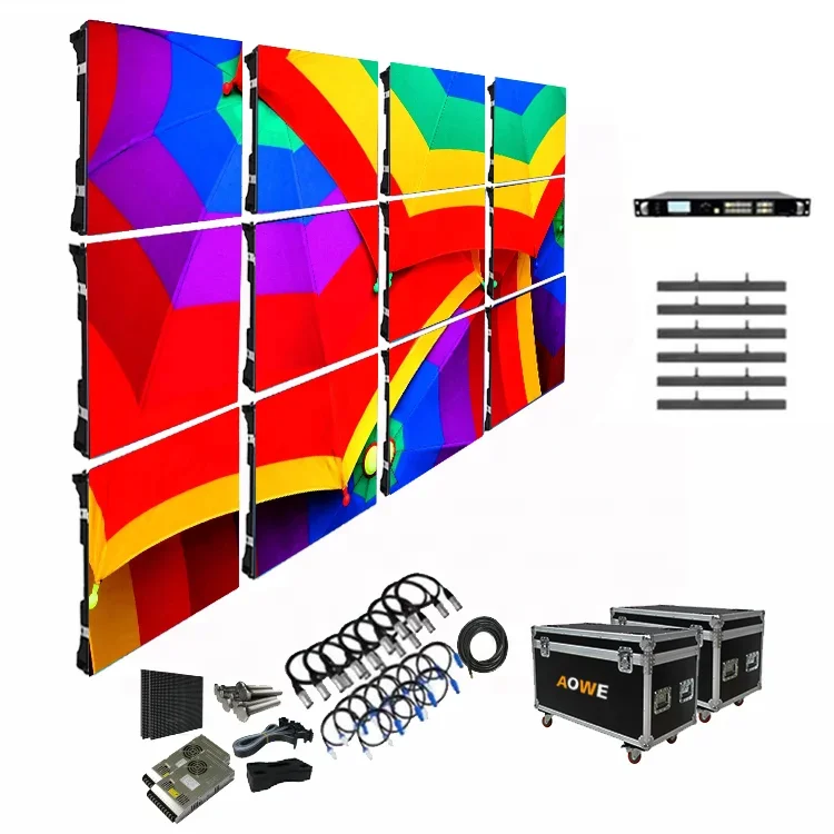 

New High-Performance LED Video Wall Screen P3.91 Outdoor Display Screen Contact Customer Service To Customize Dimension