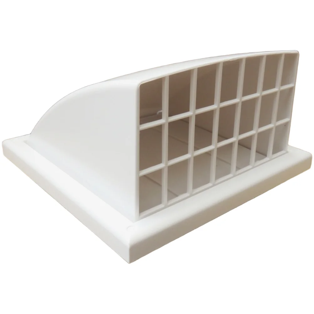 Beveled PVC Ventilation Grille for Kitchen For exhaust Systems Providing Lightweight Construction and Leak Resistant Fit