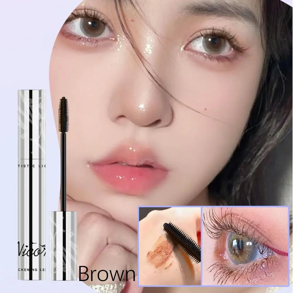 Zwart Bruin Mascara 3d Verlengt Wimpers Extra Volume Vrouwelijke Koreaanse Cosmetica Wimpers Make-Up Natuurlijke Waterdichte A4f1