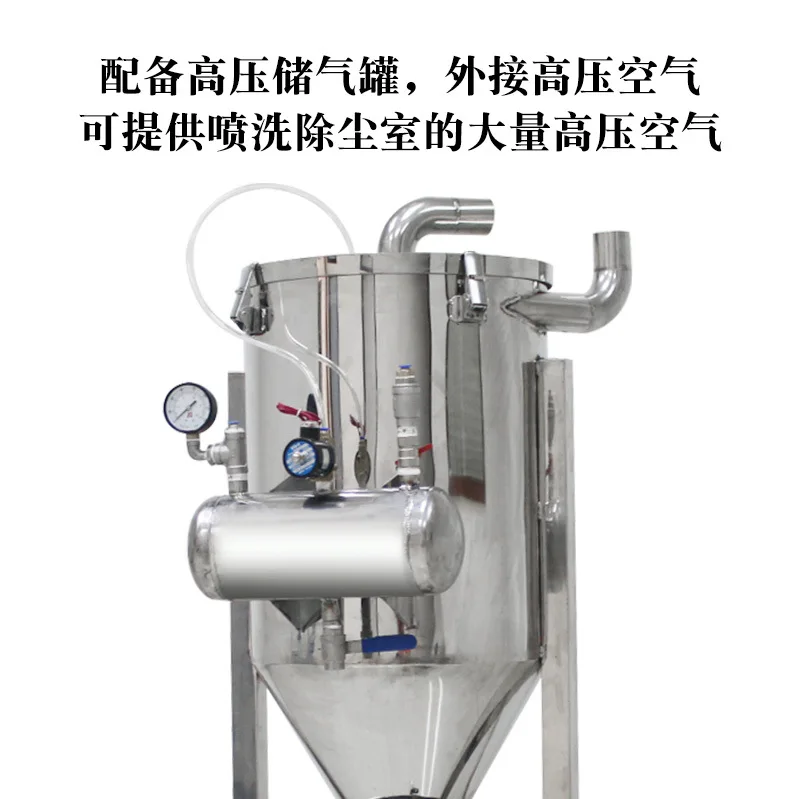 Lithium battery material dust collector, industrial dust filter device pulse dust collector, positive electrode material