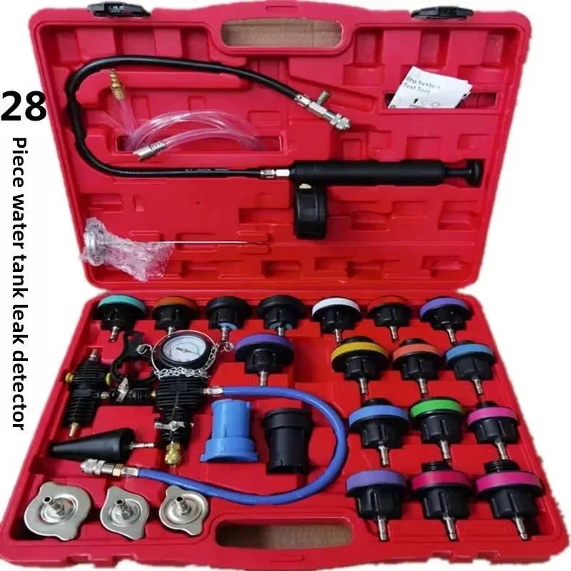 

Car Radiator Leak Detection Tester Coolant Vacuum Fill Pressure Tester Automobile Repair Tool Anti-freeze Cooling System