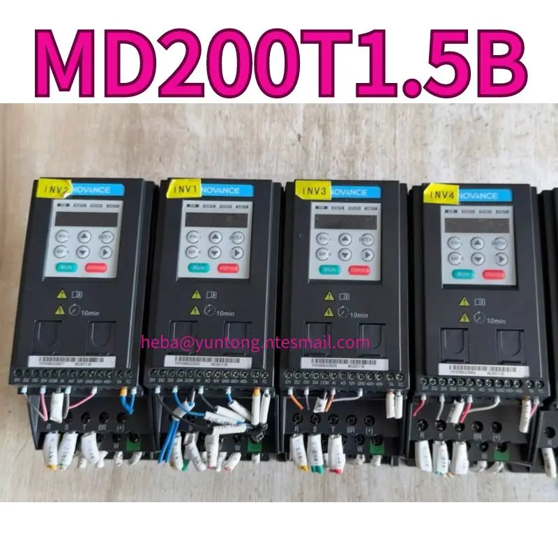 

Used 1.5KW frequency converter MD200T1.5B