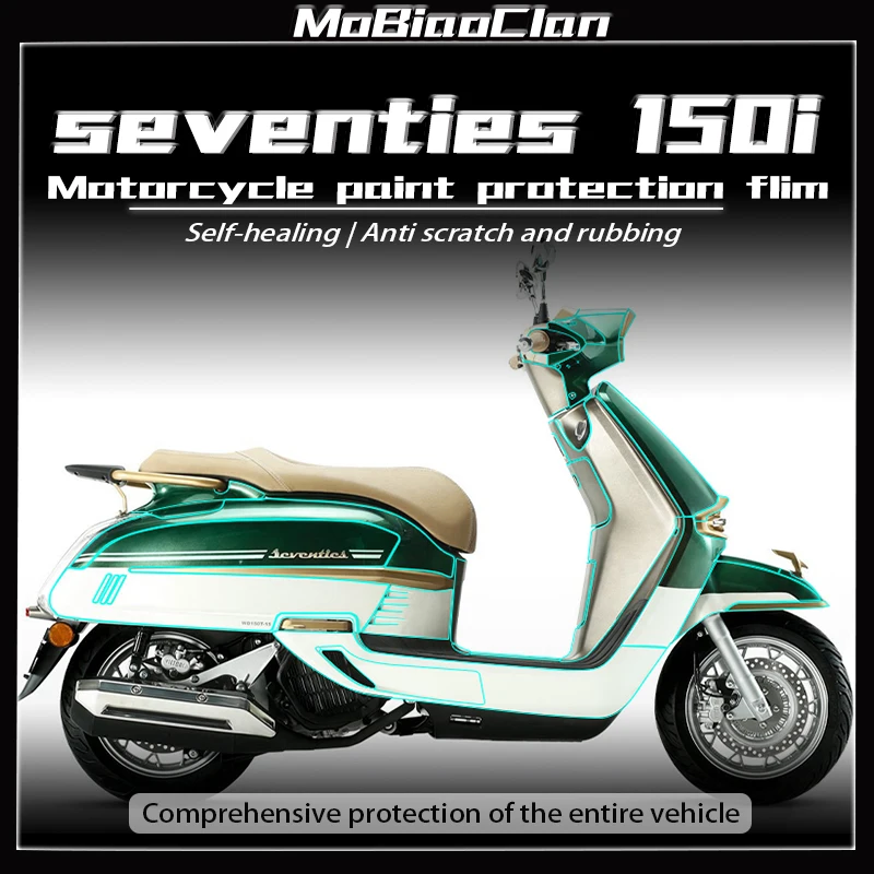

For VICTORIA seventies 150i 2025 Invisible car film fuel tank motorcycle body transparent protective film accessories