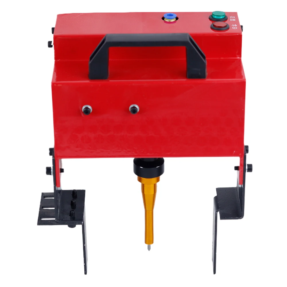 Portable Metal Pneumatic Dot Peen Marking Machine For VIN Code(100*20mm) Frame chassis number 220V/110V With Round Bracket