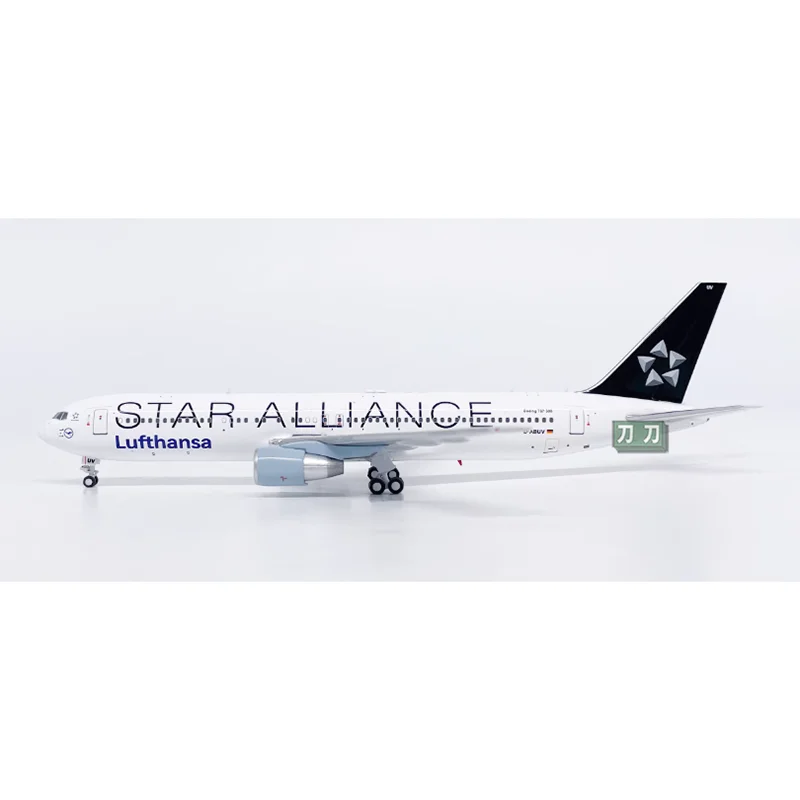 modellino-in-scala-1-400-della-lufthansa-b767-300er-star-alliance-d-abuv-aereo-in-lega-pressofusa-oggetto-da-collezione-e-decorativo