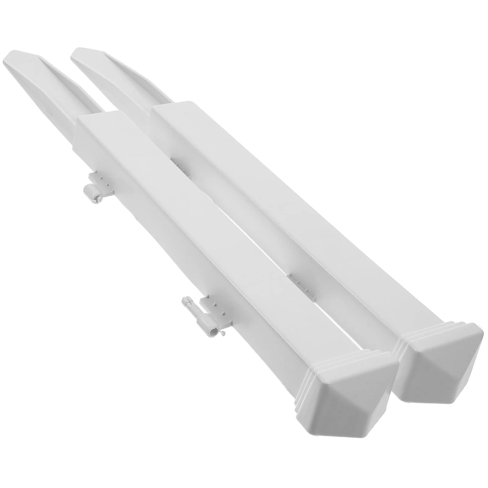 

2pcs White Fence Plastic Garden Fence for Outdoor Balcony Patio Decorative Fences Dogs Tree L Border Gardening Edging