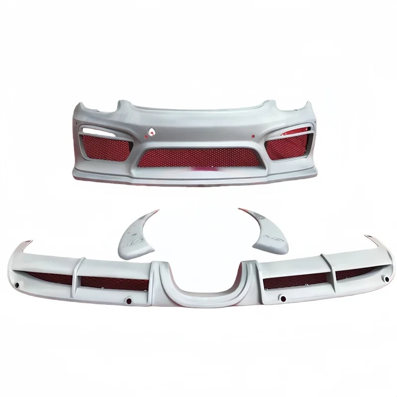 

Suitable for 13-16 981 CAYMAN/Boxster Upgraded GT4 Molded PP Material Large Surround Body Kit