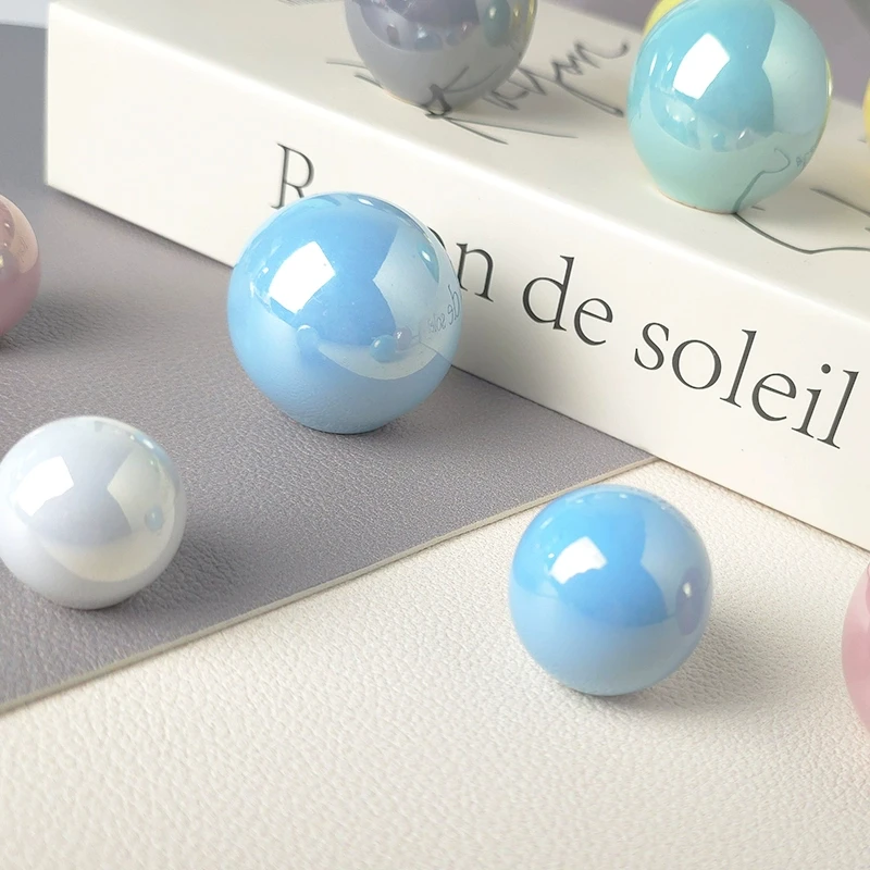 السيراميك مقابض لقطع الأثاث بيرليسسينت مقبض كابينة درج المطبخ مقابض الأثاث مقبض الأجهزة مقابض خزانة ملابس الأطفال #2