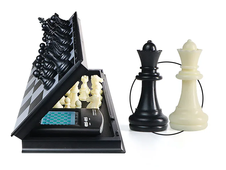 AI Intelligent Electronic Chess Set with Board, 2-Player Game, Educational Toy for Kids Learning, Ideal Family Gift